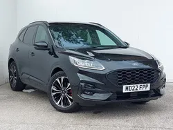 Black Used 2022 Ford Kuga ST-Line X SUV | £21,698 (Fair price)