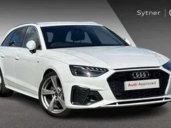 White Used 2024 Audi A4 S-Line Estate | £29,750 (Fair price)