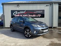 Blue Used 2014 Toyota RAV4 SUV | £5,495 (A bit pricey)