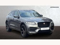 Grey Used 2018 Jaguar F-Pace R-Sport SUV | £18,495 (Fair price)