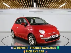 Red Used 2015 Fiat 500 Lounge Hatchback | £5,199 (Fair price)