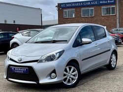 Silver Used 2013 Toyota Yaris Hybrid T4 Hatchback | £9,995 (A bit pricey)