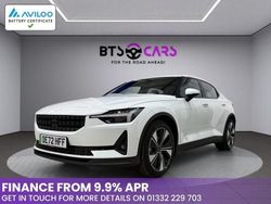 White Used 2022 Polestar 2 Long Range Single Motor Hatchback | £18,485 (Fair price)