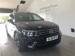 Black Used 2018 VW Tiguan R-line SUV | £18,495 (Good price)