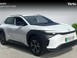 White Used 2024 Toyota bZ4X PURE SUV | £24,216 (Fair price)