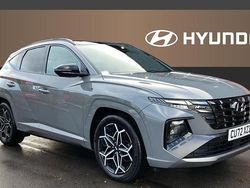 Grey Used 2022 Hyundai Tucson N Line SUV | £24,209 (Fair price)