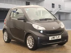 Black Used 2011 Smart ForTwo Coupé Passion Coupe | £2,495 (Good price)