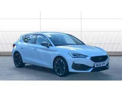 White Used 2024 Cupra Leon Hatchback | £22,424 (A bit pricey)