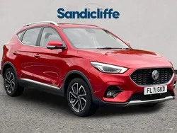 Red Used 2021 MG ZS Exclusive Sedan | £11,852 (Fair price)