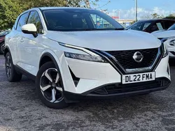 White Used 2022 Nissan Qashqai N-Connecta SUV | £16,390 (Fair price)