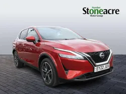 Red Used 2022 Nissan Qashqai Tekna SUV | £20,486 (Fair price)