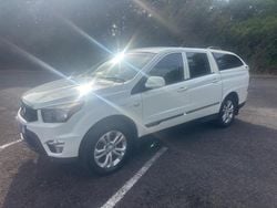White Used 2015 Ssangyong (KGM) Korando Pickup | £4,690