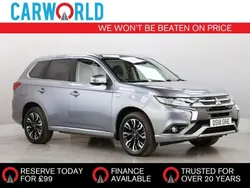 Grey Used 2018 Mitsubishi Outlander P-HEV SUV | £12,403 (Fair price)