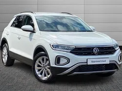 Pure white New 2025 VW T-Roc Match SUV | £25,950 (Super price)