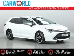 White Used 2021 Toyota Corolla Sport Estate | £15,990 (Fair price)