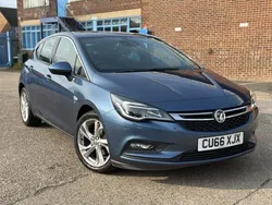 Blue Used 2016 Vauxhall Astra SRi Hatchback | £4,989 (Fair price)