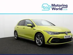 Yellow Used 2021 VW Golf VIII R-line Hatchback | £18,600 (Fair price)