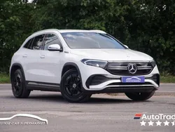 White Used 2022 Mercedes EQA300 AMG line SUV | £21,999 (Fair price)