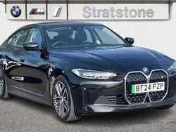 Black Used 2024 BMW i4 Sport Line Sedan | £32,790