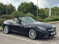 Black Used 2016 Mercedes SLC200 AMG line Cabriolet | £19,990 (A bit pricey)