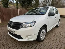 White Used 2014 Dacia Sandero Acces Hatchback | £2,995 (Expensive)