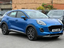 Blue Used 2023 Ford Puma Titanium Hatchback | £16,240 (Fair price)