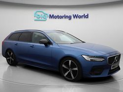 Blue Used 2020 Volvo V90 R-Design Estate | £17,911 (Fair price)