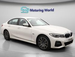 White Used 2021 BMW 330e M Sport Sedan | £19,700 (Fair price)