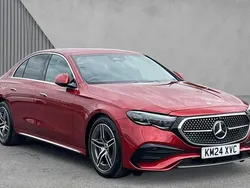 Red Used 2024 Mercedes E220 Advanced Sedan | £46,898