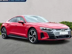 Red Used 2023 Audi e-tron GT quattro Comfort Sedan | £46,166 (Super price)