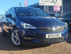 Blue Used 2021 Vauxhall Astra SRi Hatchback | £8,795 (Super price)