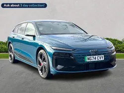 Blue Used 2025 Audi A6 e-tron Performance Estate | £64,037