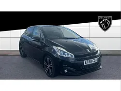 Black Used 2018 Peugeot 208 GT-line Hatchback | £10,738 (A bit pricey)
