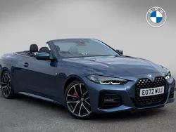 Blue Used 2022 BMW 420 M Sport Cabriolet | £33,569 (A bit pricey)