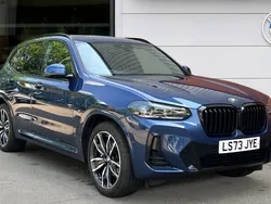 Blue Used 2023 BMW X3 M Sport SUV | £43,500 (Expensive)