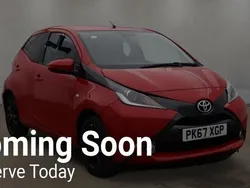 Red Used 2017 Toyota Aygo x-style Hatchback | £9,995 (Fair price)
