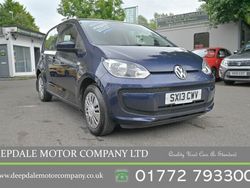 Blue Used 2013 VW up! move up! Hatchback | £7,290 (Fair price)