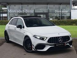 White Used 2023 Mercedes A45 AMG Hatchback | £43,750 (Fair price)