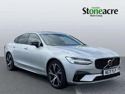 Silver Used 2022 Volvo S90 R-Design Sedan | £29,218 (Expensive)