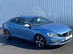Blue Used 2017 Volvo S60 R-Design Sedan | £6,295 (Fair price)