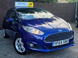 Blue Used 2015 Ford Fiesta Zetec Hatchback | £3,495 (Good price)