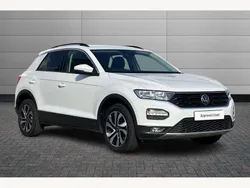 White Used 2021 VW T-Roc Active SUV | £20,450 (Fair price)