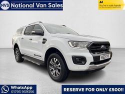 White Used 2021 Ford Ranger Wildtrack Pickup | £13,990 (Good price)