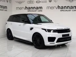 White Used 2019 Land Rover Range Rover Sport HSE SUV | £31,990 (Good price)