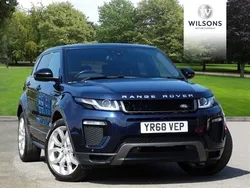 Blue Used 2018 Land Rover Range Rover evoque HSE Dynamic SUV | £15,795 (Super price)
