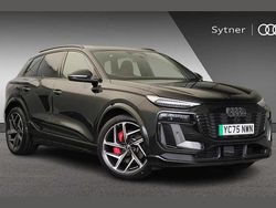Black New 2025 Audi SQ6 e-tron Advanced SUV | £80,000