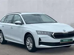 White Used 2024 Skoda Octavia SE Technology Estate | £21,450 (A bit pricey)