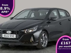 Black Used 2022 Hyundai i20 SE Hatchback | £12,535 (Fair price)