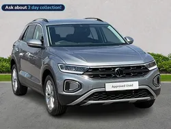 Silver New 2025 VW T-Roc Match SUV | £24,830 (Fair price)