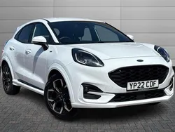White Used 2022 Ford Puma ST-Line X Hatchback | £15,195 (Fair price)